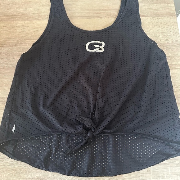 Women's CycleBar Mesh Crop tank top. Size medium. - Picture 1 of 7